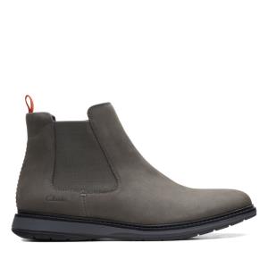 Botas Chelsea Clarks Chantry Top Masculino Cinzentas Escuro | CLK596UAE