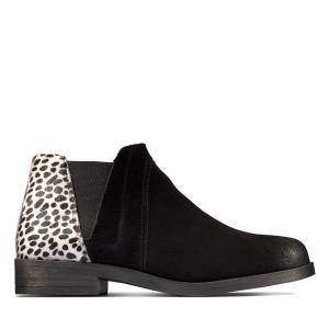 Botas Chelsea Clarks Demi 2 Beat Feminino Pretas | CLK921AXL