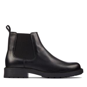 Botas Chelsea Clarks Orinoco2 Lane Feminino Pretas | CLK301XZW