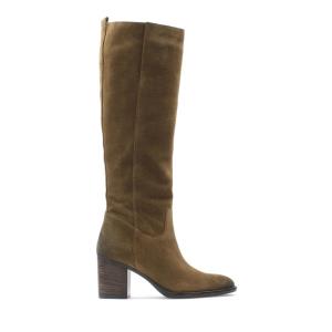 Botas De Cano Alto Clarks Park Rise Feminino Marrom | CLK967TKE