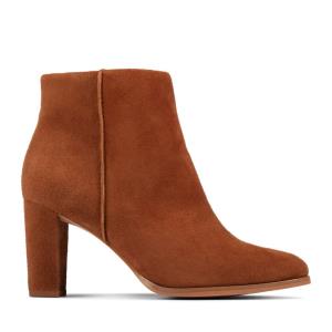 Botas Salto Alto Clarks Kaylin Fern 2 Feminino Marrom Escuro | CLK563PUR