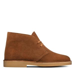 Botas do Deserto Clarks Desert Boot 2 Feminino Marrom Escuro | CLK134KEG