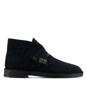 Botas do Deserto Clarks Desert Boot Classicos Masculino Azul Marinho | CLK349LNF