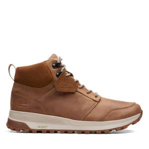 Botins Clarks ATL Trek Up Impermeáveis Masculino Marrom | CLK079VLT