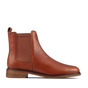 Botins Clarks Clarkdale Arlo Feminino Marrom | CLK174RYS