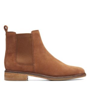 Botins Clarks Clarkdale Arlo Feminino Marrom Escuro | CLK198SBY