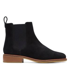 Botins Clarks Cologne Arlo Feminino Pretas | CLK738QFI