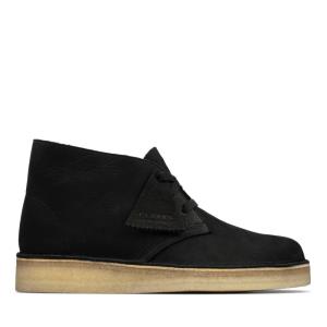 Botins Clarks Desert Coal Feminino Pretas | CLK069KEG