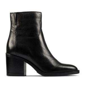 Botins Clarks Mascarpone 2 Go Feminino Pretas | CLK874KFW