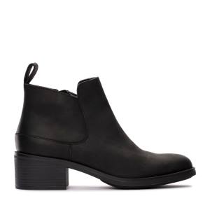 Botins Clarks Memi Zip Impermeáveis Feminino Pretas | CLK395TKE