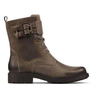 Botins Clarks Orinoco 2 Renda Feminino Cinzentas | CLK590CWJ