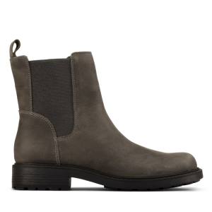 Botins Clarks Orinoco 2 Top Feminino Cinzentas Escuro | CLK806MRP