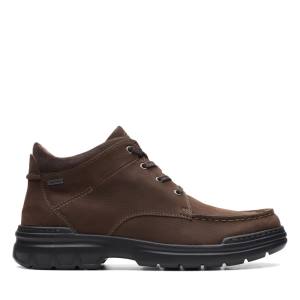 Botins Clarks Rockie 2 HI GORE-TEX Masculino Marrom | CLK324RST