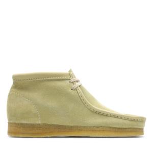 Botins Clarks Wallabee Boot Feminino Marrom | CLK670JAB