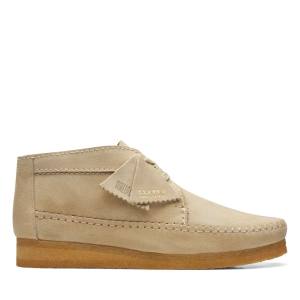 Botins Clarks Weaver Masculino Bege | CLK738BME