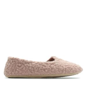 Chinelos Clarks Cozily Curl Feminino Rosa | CLK793AXE