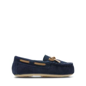 Chinelos Clarks Crackling Flo Menino Azul Marinho | CLK810TRW