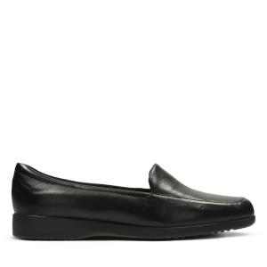 Loafers Clarks Georgia Feminino Pretas | CLK846NEI