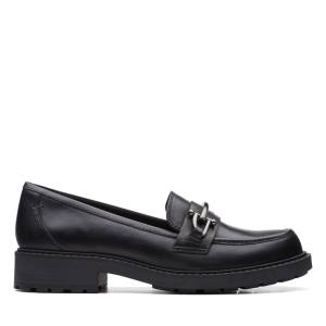 Loafers Clarks Orinoco2 Edge Feminino Pretas | CLK057UVQ