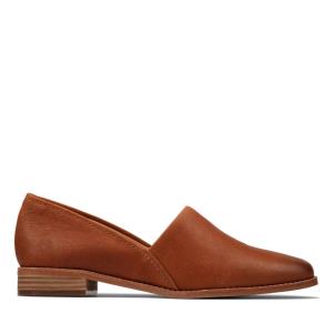 Loafers Clarks Pure Easy Feminino Marrom | CLK205TQD