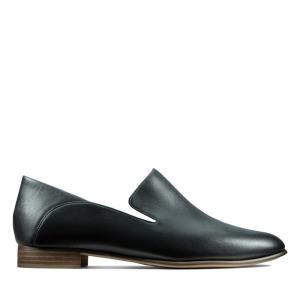 Loafers Clarks Pure Viola Feminino Pretas | CLK369UPW