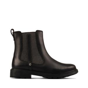 Originals Botas Clarks Astrol Orin Kid Menina Pretas | CLK082HLT