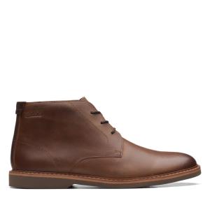 Originals Botas Clarks Atticus LT Medio Masculino Marrom Escuro | CLK683DAW