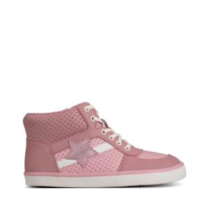 Originals Botas Clarks City Flake Kid Menino Rosa | CLK735ZYW