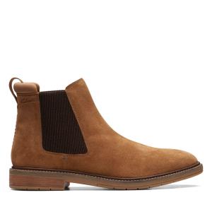 Originals Botas Clarks Clarkdale Hall Masculino Marrom | CLK493QPT