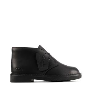 Originals Botas Clarks Desert Boot 2 Kid Menino Pretas | CLK830EWA