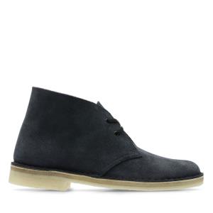 Originals Botas Clarks Desert Boot Masculino Azul Marinho | CLK089OTB