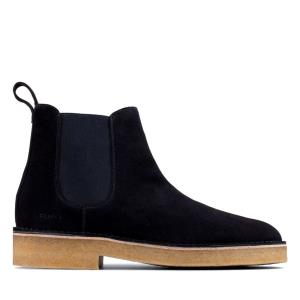 Originals Botas Clarks Desert Chelsea 2 Masculino Azul Marinho | CLK764LTR