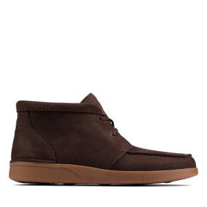 Originals Botas Clarks Oakland Top Masculino Marrom Escuro | CLK258GJM