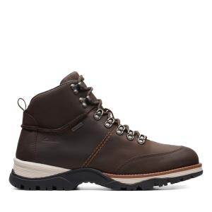 Originals Botas Clarks ToptonPine GTX Masculino Marrom Escuro | CLK571QAT