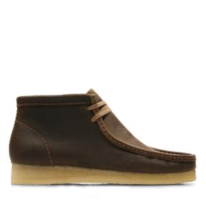 Originals Botas Clarks Wallabee Boot Masculino Marrom | CLK765AKQ