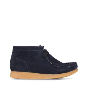 Originals Botas Clarks Wallabee Boot Menino Azul Marinho | CLK354EHM