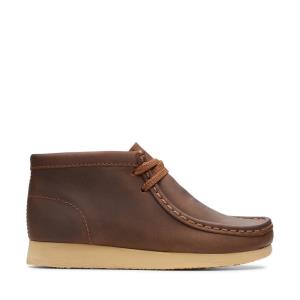 Originals Botas Clarks Wallabee Boot Menino Marrom | CLK429JZU