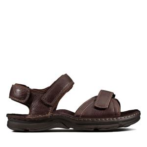 Sandalias Clarks ATL Part Masculino Marrom Escuro | CLK723FZY