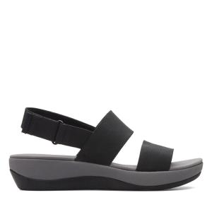 Sandalias Clarks Arla Jacory Feminino Pretas | CLK834STX