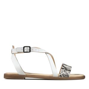 Sandalias Clarks Bay Rosie Feminino Cinzentas Serpentine | CLK486MIC