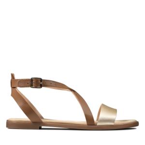 Sandalias Clarks Bay Rosie Feminino Marrom | CLK421ZEK