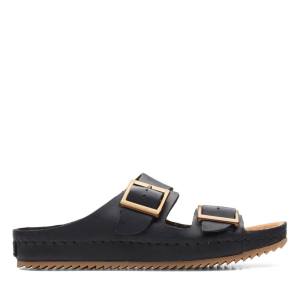 Sandalias Clarks Brookleigh Sun Feminino Pretas | CLK764SPT