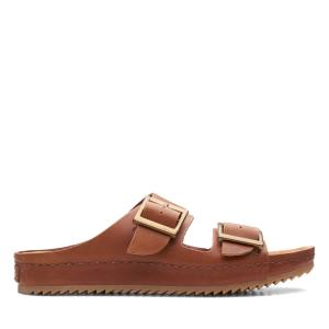 Sandalias Clarks Brookleigh Sun Feminino Marrom | CLK809SQZ