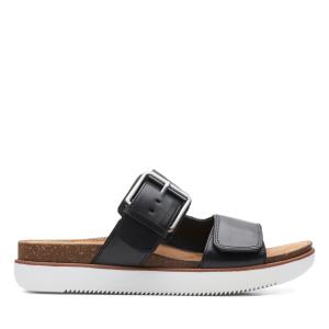 Sandalias Clarks Elayne Ease Feminino Pretas | CLK895PDW