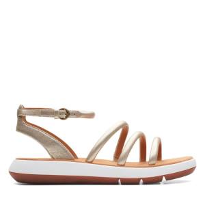 Sandalias Clarks Jemsa Estilo Feminino Sliver | CLK219OKX