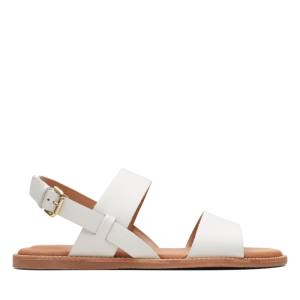 Sandalias Clarks Karsea Alças Feminino Branco | CLK630KEJ