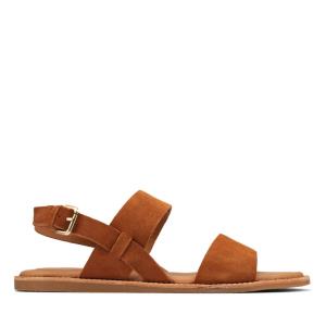 Sandalias Clarks Karsea Alças Feminino Marrom | CLK682JIS