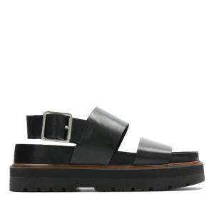 Sandalias Clarks Orianna Alças Feminino Pretas | CLK139DCE