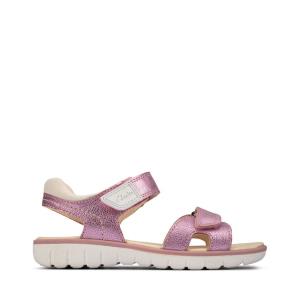 Sandalias Clarks Roam Surf Kid Menina Luz Rosa | CLK612KFU