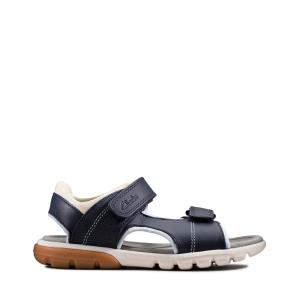 Sandalias Clarks Rocco Wave Kid Menino Azul Marinho | CLK604EBV